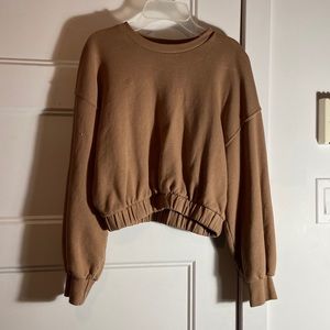 Brown zara top